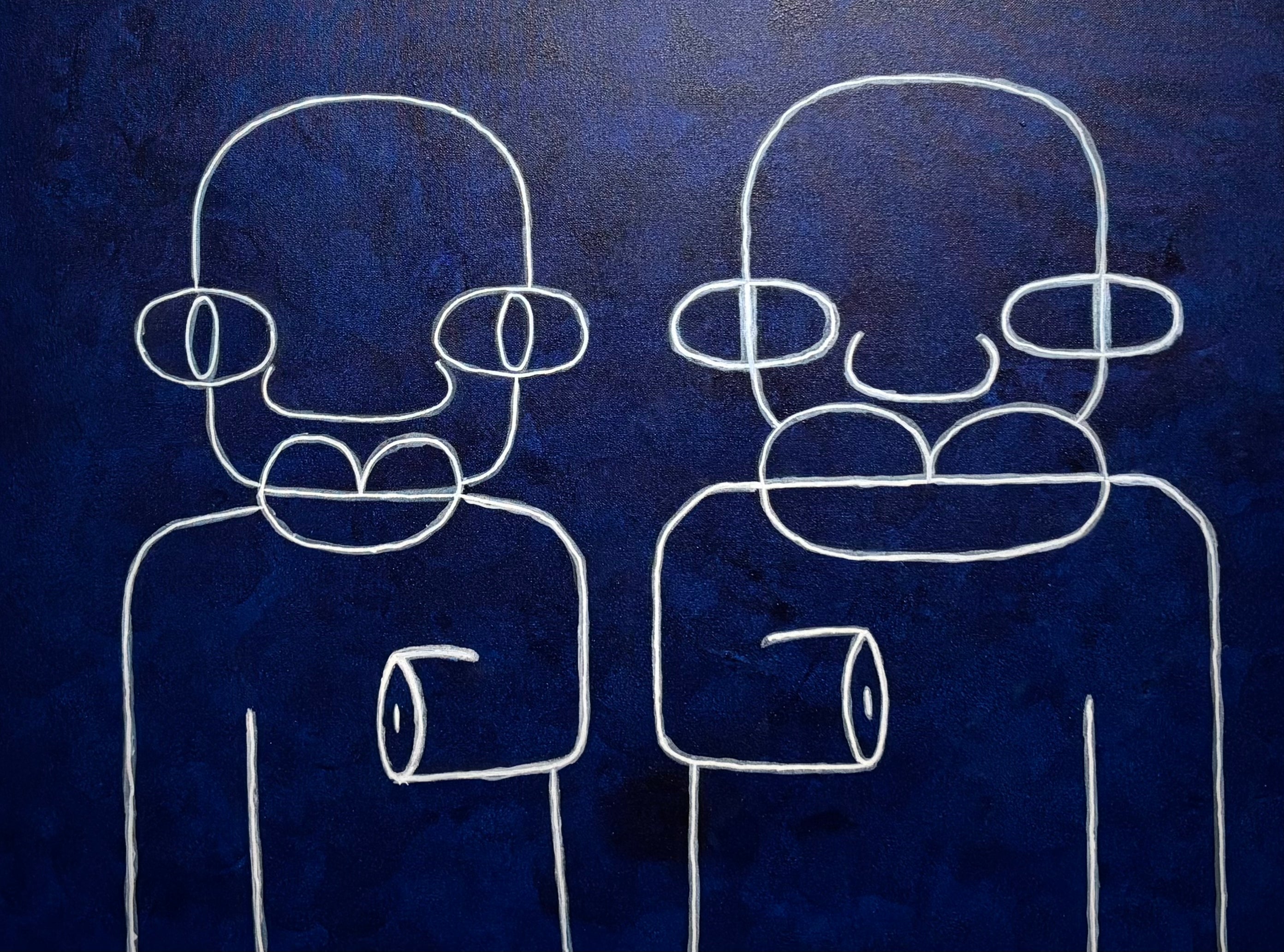 We are all diffrent / PHTHALO BLUE EDITION